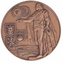 Швеция настольная памятная медаль (малая)
