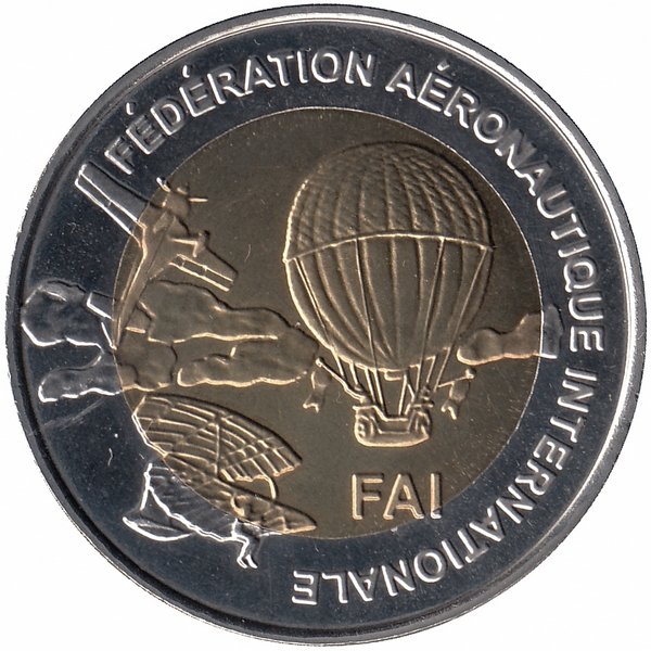 Финляндия 5 евро 1997 год (Всемирные воздушные игры)