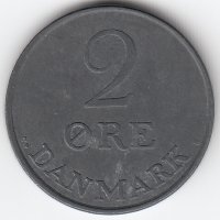Дания 2 эре 1959 год