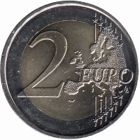 Монако 2 евро 2020 год (UNC)