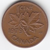 Канада 1 цент 1979 год