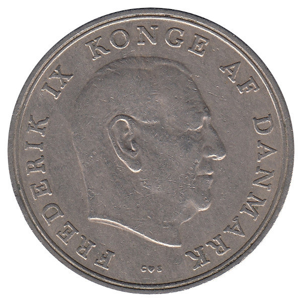 Дания 5 крон 1961 год