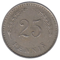 Финляндия 25 пенни 1938 год