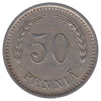 Финляндия 50 пенни 1936 год