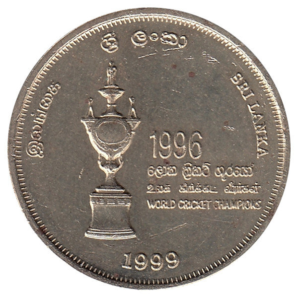 Шри-Ланка 5 рупий 1999 год