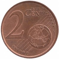 Греция 2 евроцента 2002 год