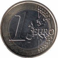 Монако 1 евро 2019 год (UNC)