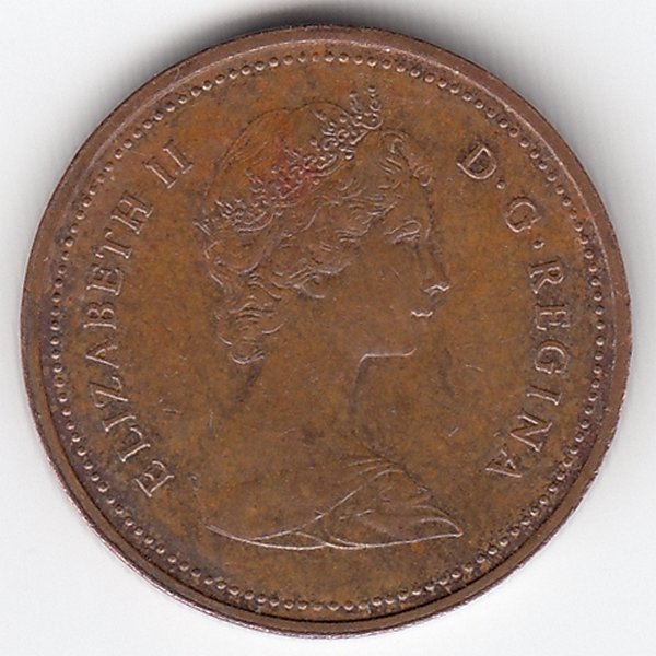 Канада 1 цент 1980 год