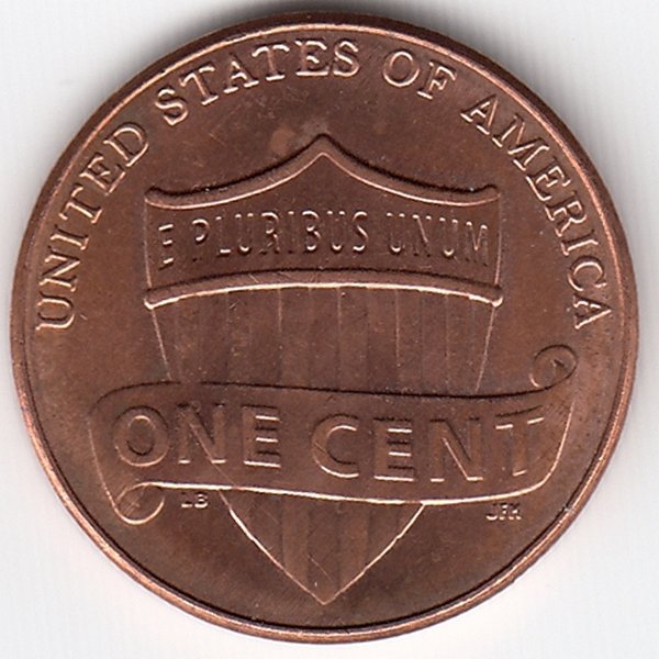 США 1 цент 2013 год (D)