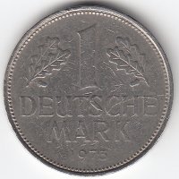 ФРГ 1 марка 1973 год (F)
