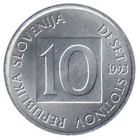 Словения 10 стотинов 1993 год