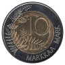 Финляндия 10 марок 1999 год (Председательство в ЕС) UNC