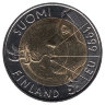 Финляндия 10 марок 1999 год (Председательство в ЕС) UNC