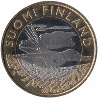 Финляндия 5 евро 2014 год