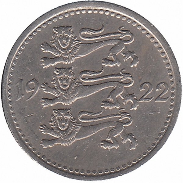 Эстония 3 марки 1922 год