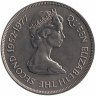 Джерси 25 пенсов 1977 год (25 лет правления Королевы Елизаветы II)