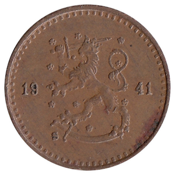 Финляндия 25 пенни 1941 год