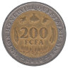 Западные Африканские штаты 200 франков 2010 год