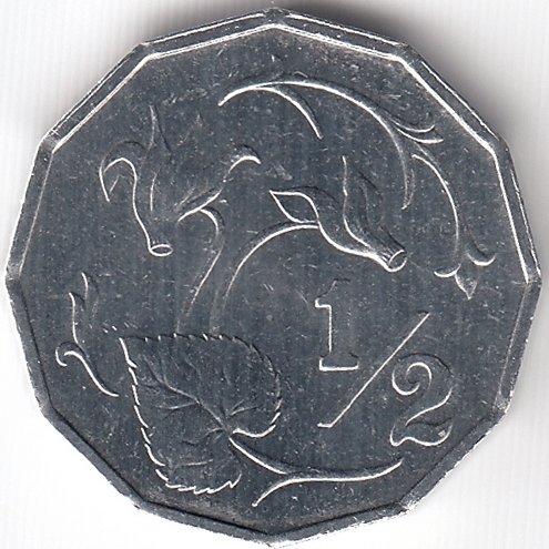 Кипр 1/2 цента 1983 год (UNC)