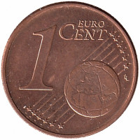 Германия 1 евроцент 2007 год (F)