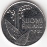 Финляндия 10 пенни 2000 год