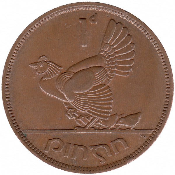 Ирландия 1 пенни 1949 год