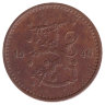 Финляндия 50 пенни 1940 год (медь)