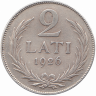 Латвия 2 лата 1926 год