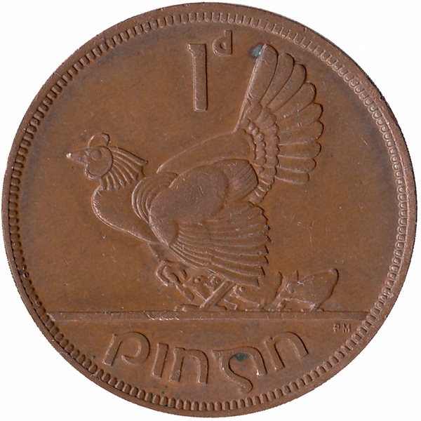 Ирландия 1 пенни 1943 год