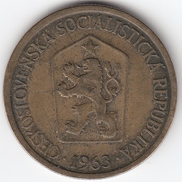 Чехословакия 1 крона 1963 год