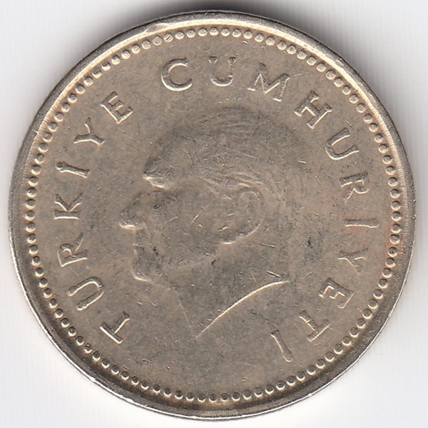 Турция 1000 лир 1993 год