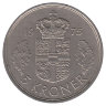 Дания 5 крон 1975 год