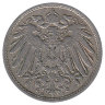 Германия 10 пфеннигов 1906 год (А)