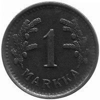 Финляндия 1 марка 1950 год