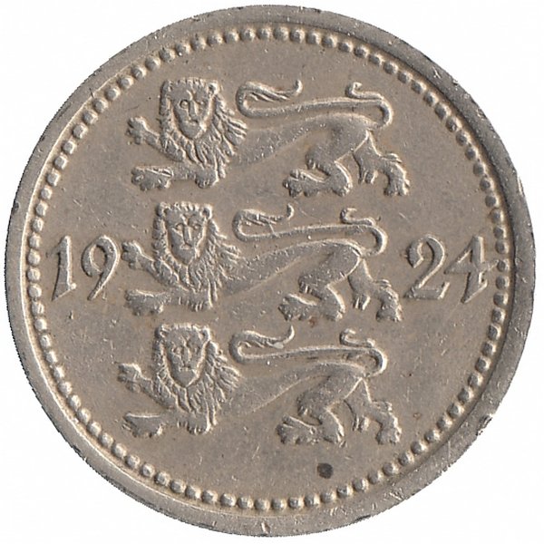 Эстония 5 марок 1924 год