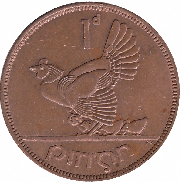 Ирландия 1 пенни 1963 год