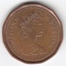 Канада 1 цент 1986 год