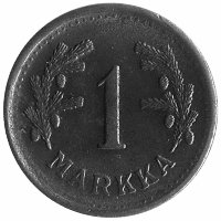 Финляндия 1 марка 1946 год