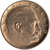 Финляндия памятный жетон банка 1963 год (тип I)
