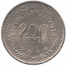 Колумбия 200 песо 2014 год (UNC)