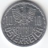 Австрия 10 грошей 1991 год