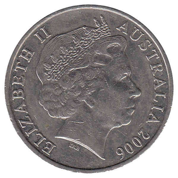 Австралия 20 центов 2006 год