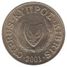Кипр 20 центов 2001 год (UNC)