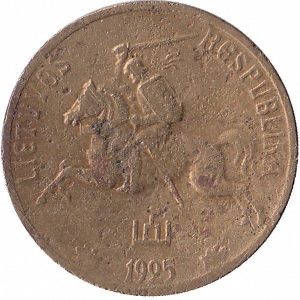 Литва 10 центов 1925 год (F-VF)
