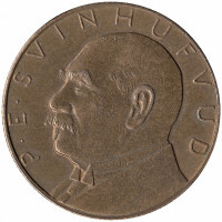 Финляндия памятный жетон банка 1962 год Свинхувуд (тип I)