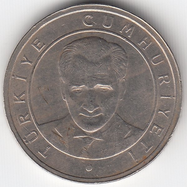 Турция 250 000 лир 2002 год