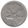 Канада 25 центов 1959 год