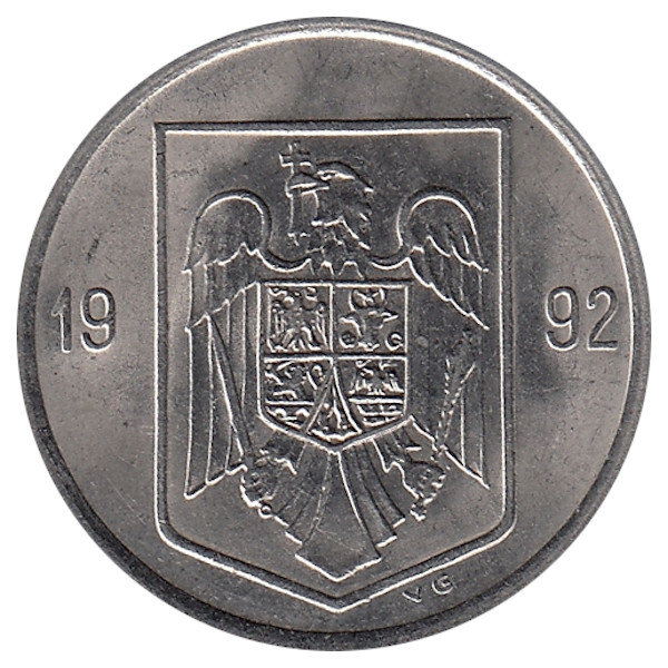 Румыния 5 леев 1992 год