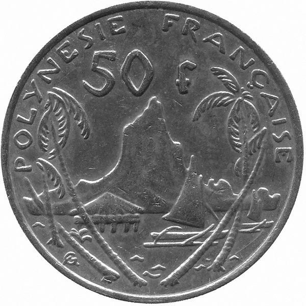 Французская Полинезия 50 франков 2009 год