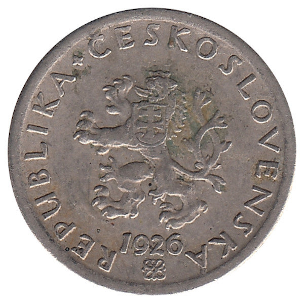 Чехословакия 20. Монета republika Ceskoslovenska. Чехословацкая монета 1926 года. Монетка republika Ceskoslovenska. Republika Ceskoslovenska 1930 монета.